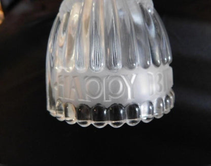 Glass Bells Your Choice! Goebel Annual 1978. Goebel Happy Birthday. Sasaki Dinner Bell. German Lead Crystal.