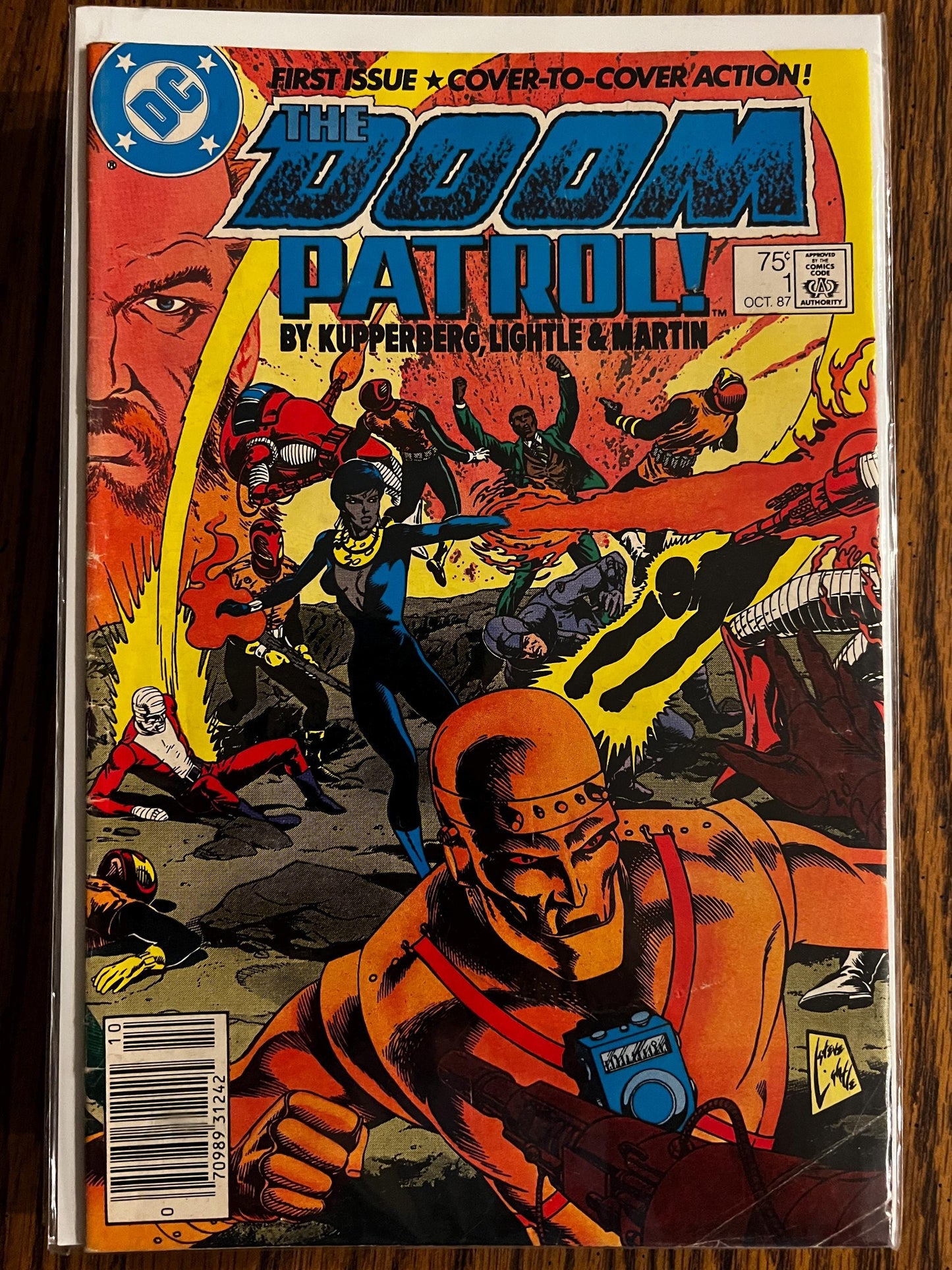 10-Comic High-Grade Modern DC Lot - 5x DOOM PATROL (incl. 2x #1) & 5x Booster Gold/Event!