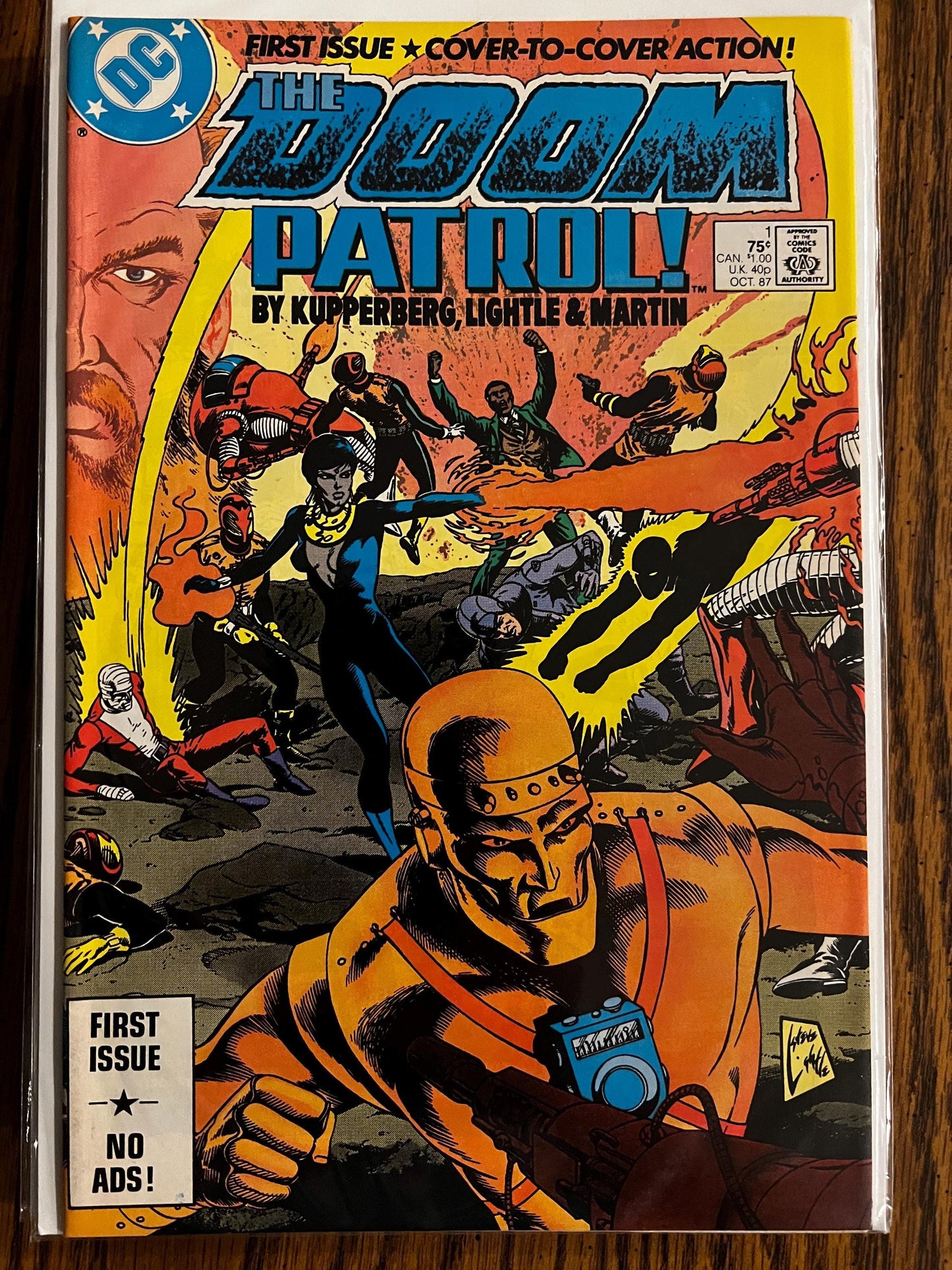 10-Comic High-Grade Modern DC Lot - 5x DOOM PATROL (incl. 2x #1) & 5x Booster Gold/Event!