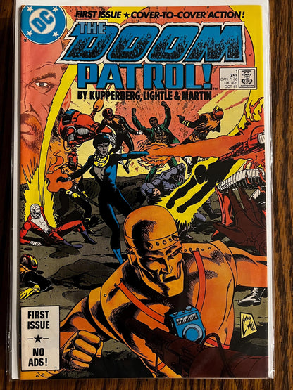 10-Comic High-Grade Modern DC Lot - 5x DOOM PATROL (incl. 2x #1) & 5x Booster Gold/Event!
