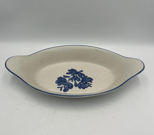 Pfaltzgraff Au Gratin Dish, Vintage Pfaltzgraff, Yorktowne #270, Au Gratin Dish,Pfaltzgraff Stoneware,Ceramic Au Gratin Dish,Country Kitchen