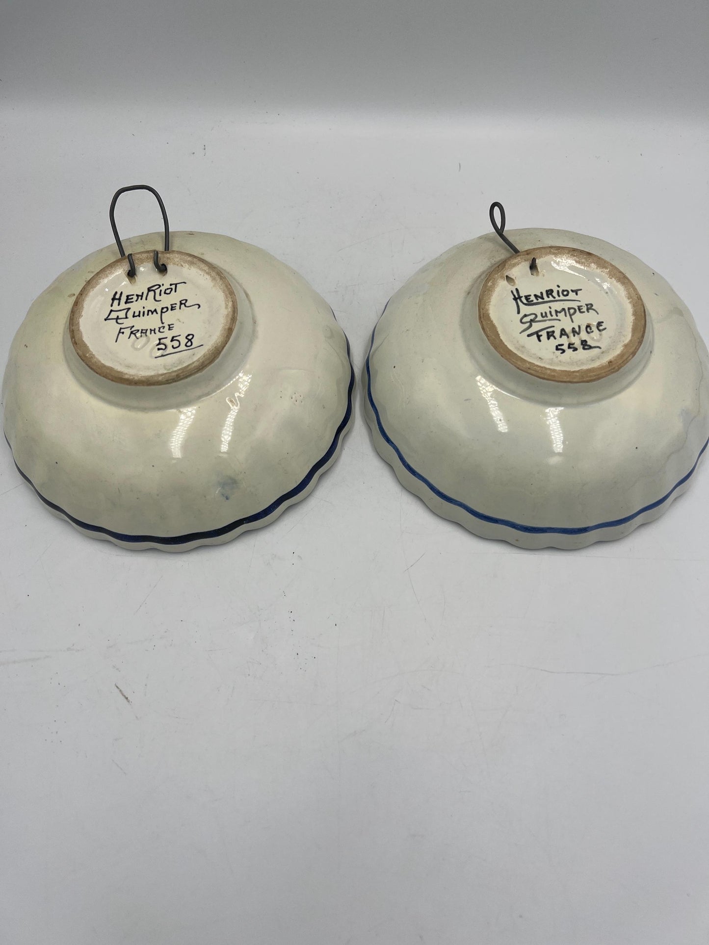 Quimper Faience Set 27 pcs plus Misc items - Bowls - Containers - Plates - Creamer - Sugar