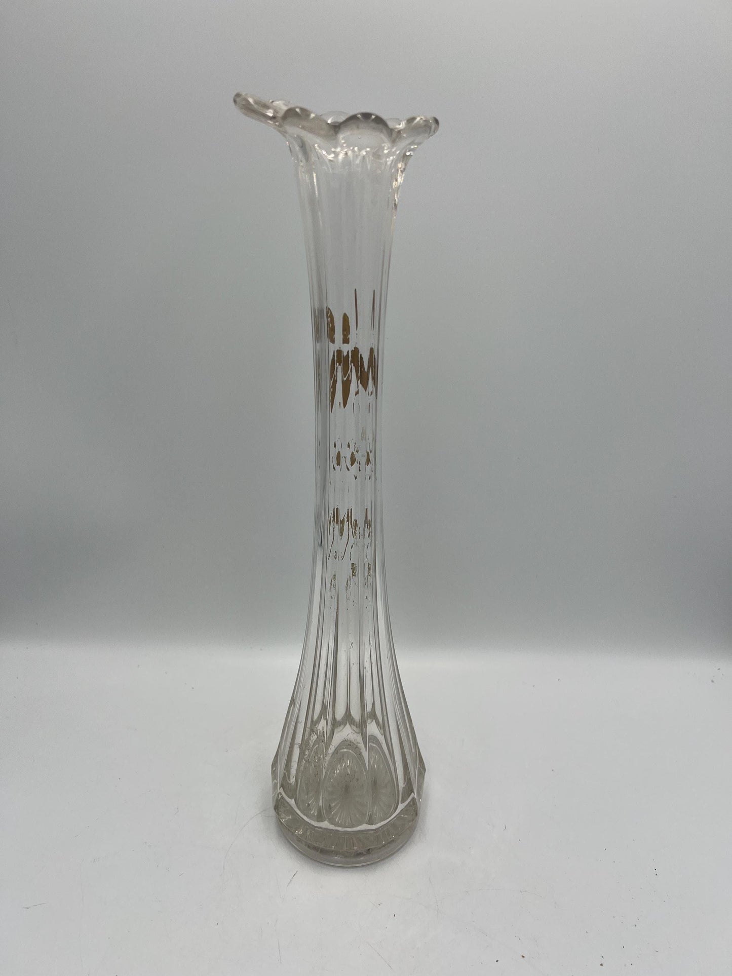 US Glass Co Swung Vase Vintage - Rare - Continental Style