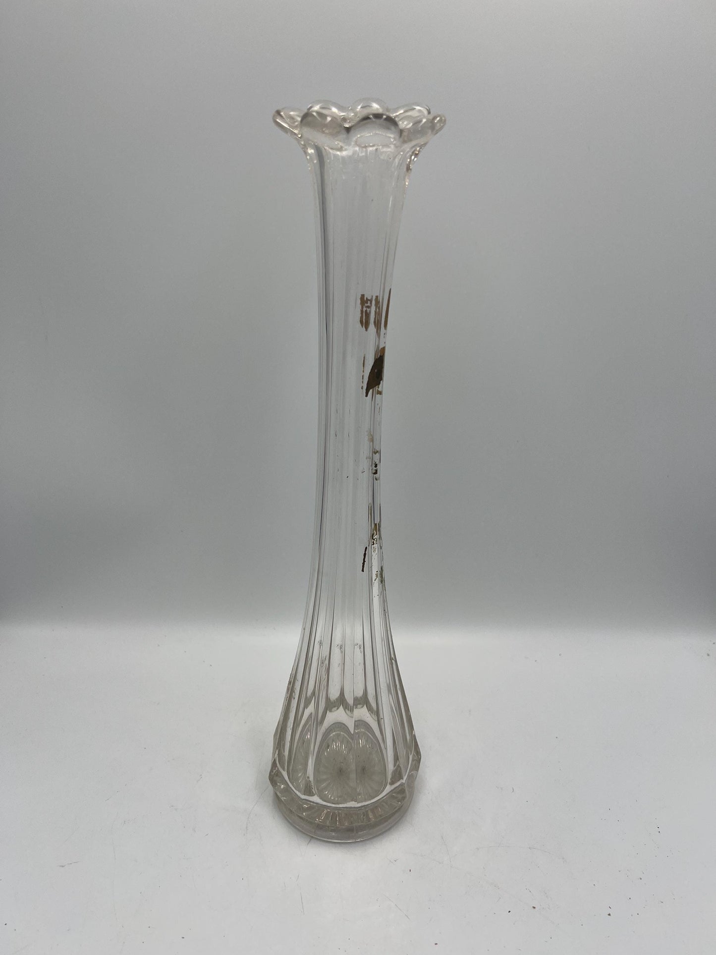 US Glass Co Swung Vase Vintage - Rare - Continental Style