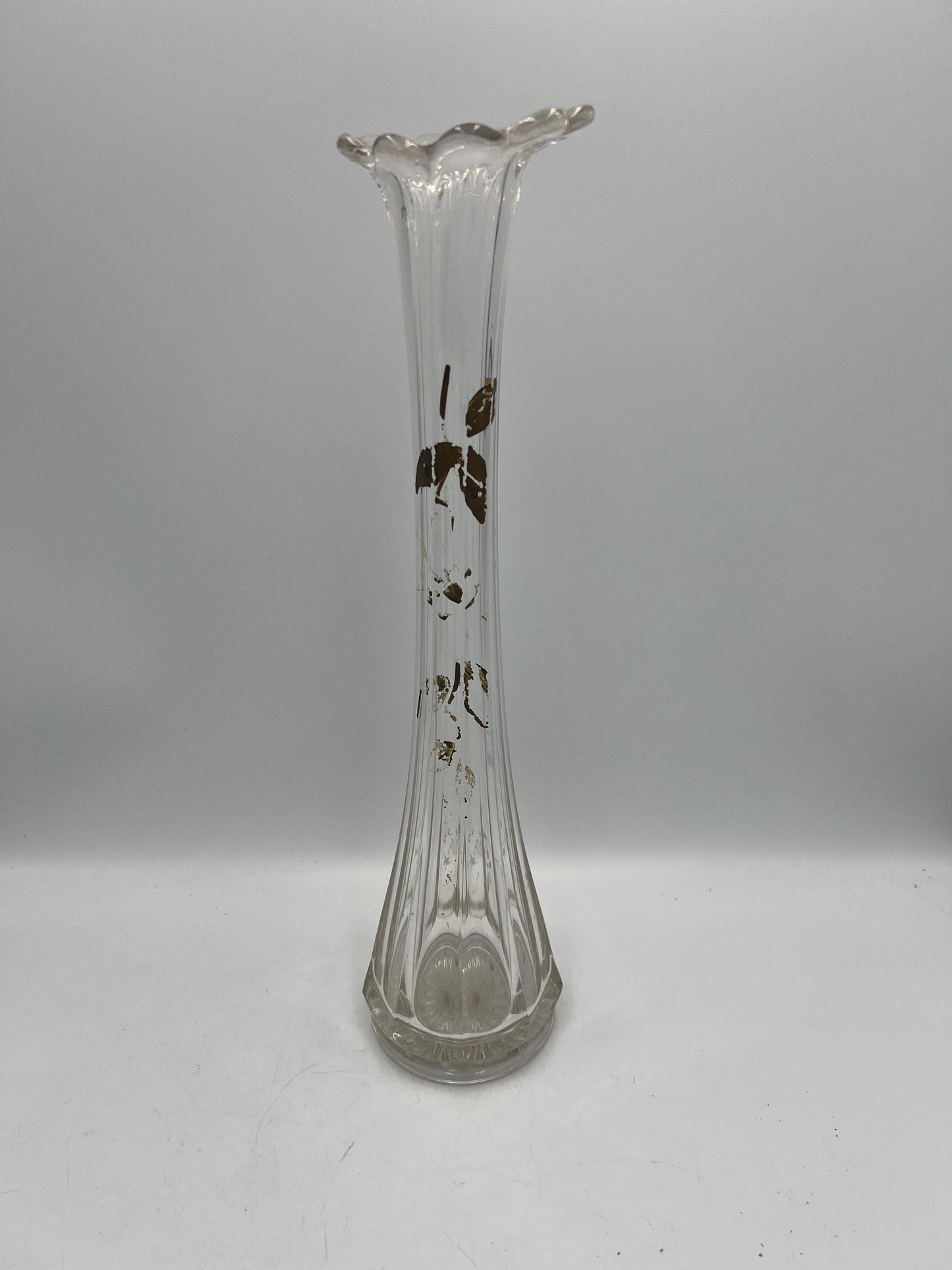 US Glass Co Swung Vase Vintage - Rare - Continental Style