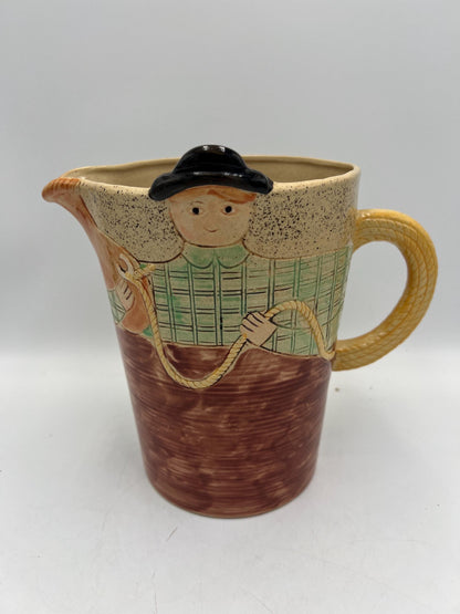 Shafford Folk Craft Jug or Pitcher