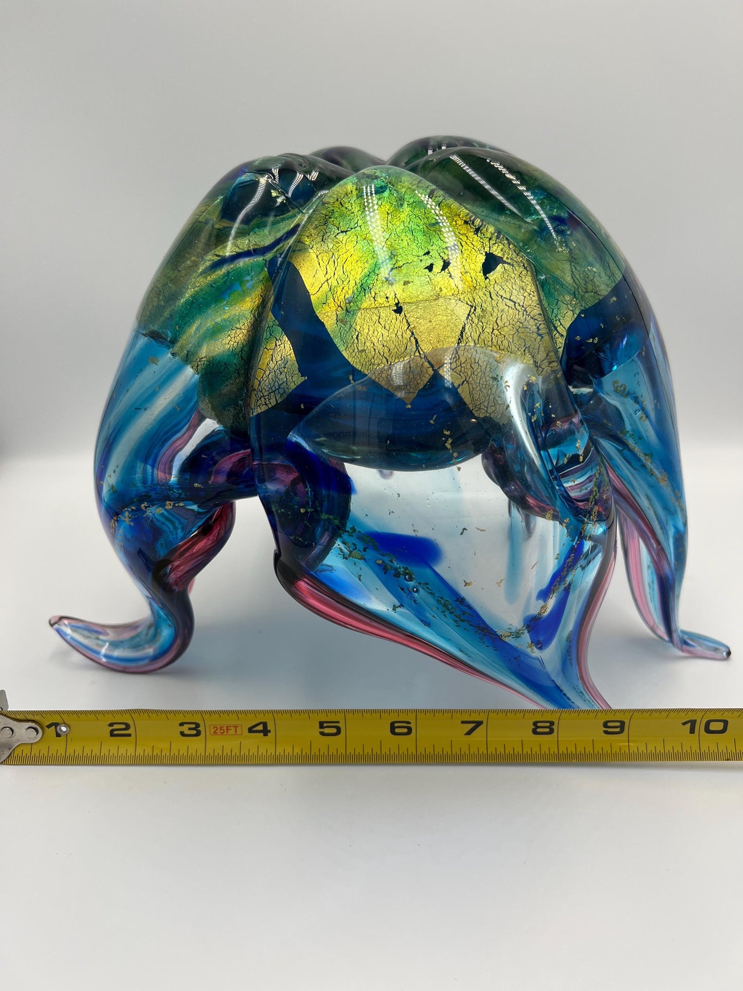 Jelly Fish Glass Sculpture One of a Kind Original by Catherine Rahn