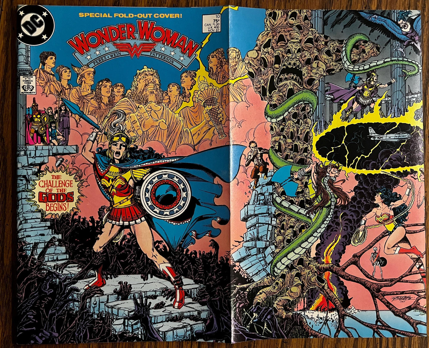 5-Comic DC "Creator Spotlight" Lot! - Gaiman, Mignola, Perez! - Black Orchid, Phantom Stranger, Wonder Woman!
