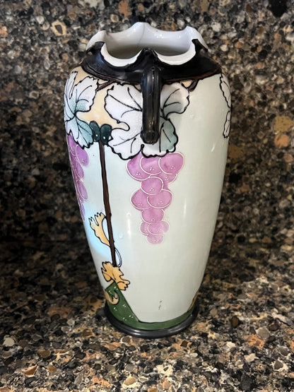 Vintage Nippon Hand Painted Vase