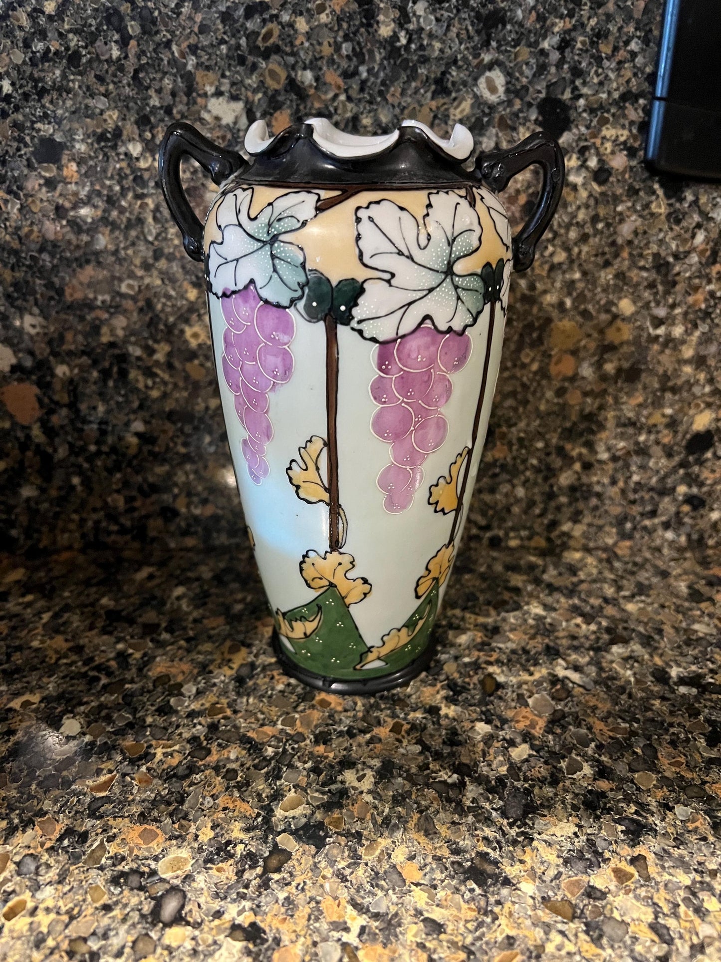Vintage Nippon Hand Painted Vase