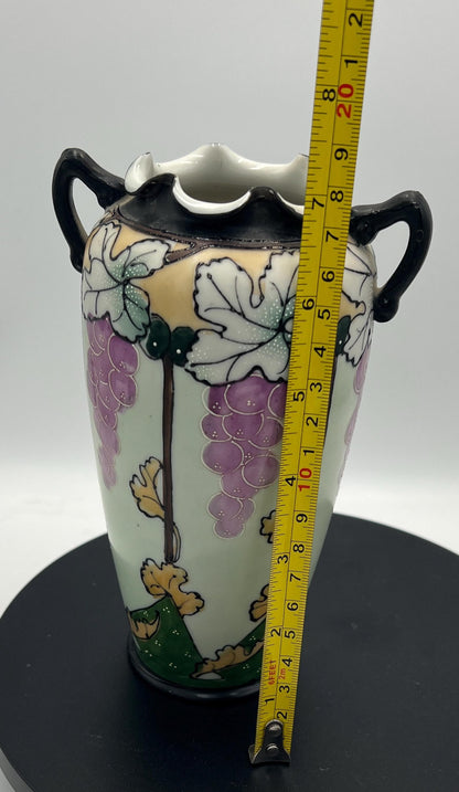 Vintage Nippon Hand Painted Vase
