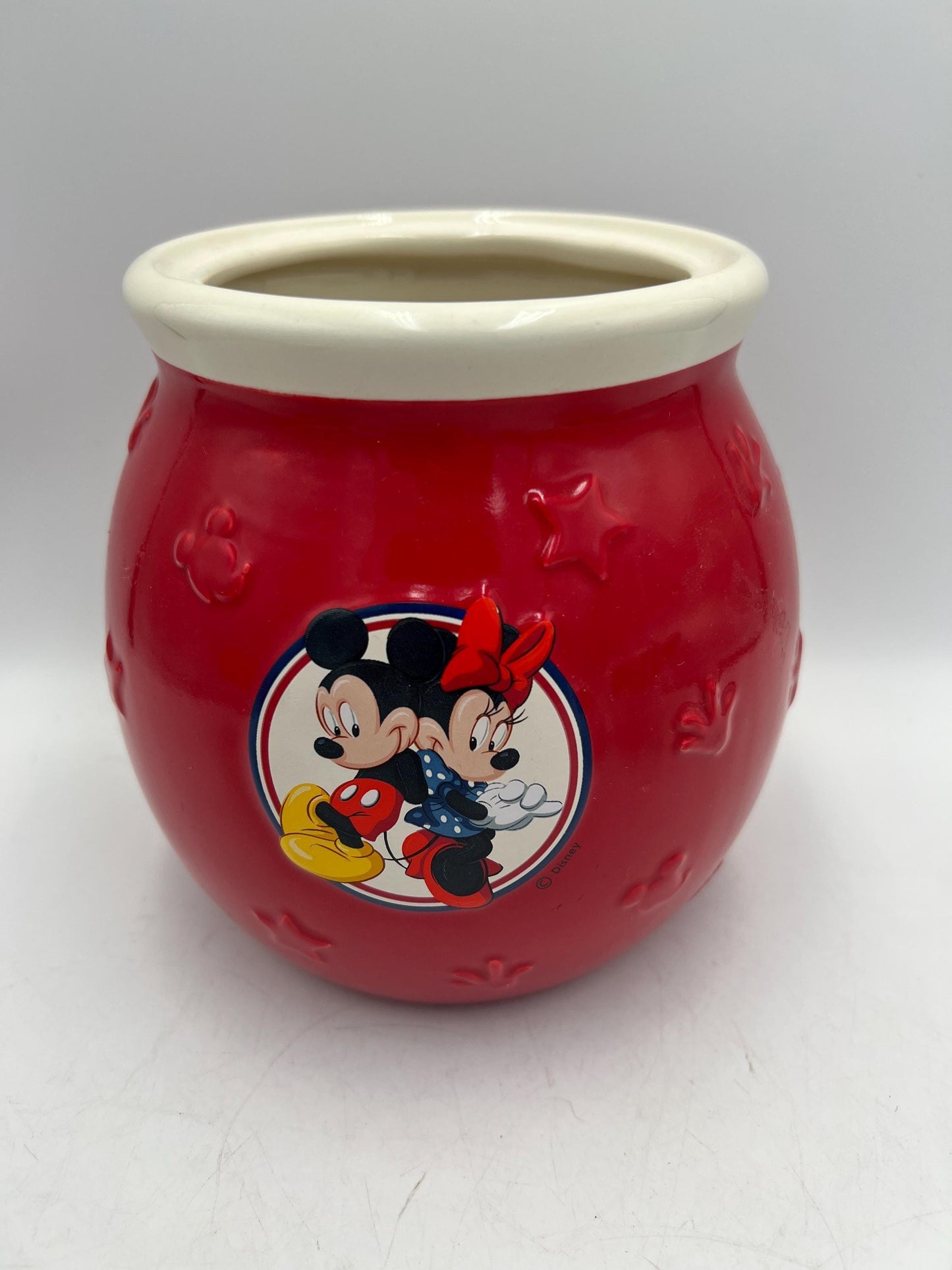 Mickey Mouse Cookie Jar Without Original Lid