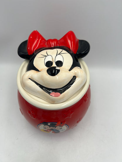 Mickey Mouse Cookie Jar Without Original Lid