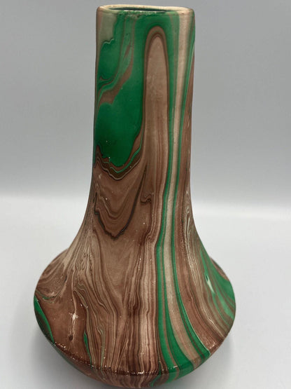 Royal Gorge Inspired Clay Pottery Vases - Scenic RR and Cody, WY Design - Unique Handmade Decor