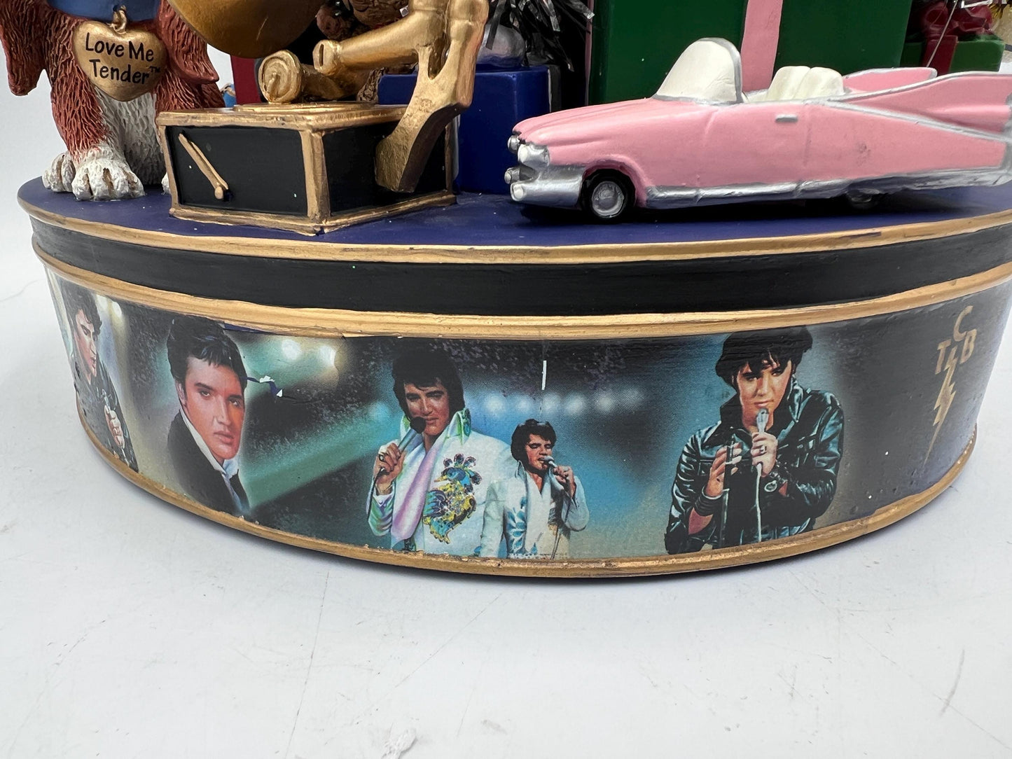 Bradford Exchange Elvis Rock n Roll Christmas Tree