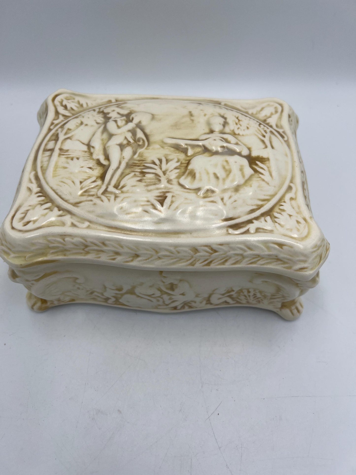 Vintage Trinket Jewelry Boxes - Your Choice - Milk Glass westmoreland