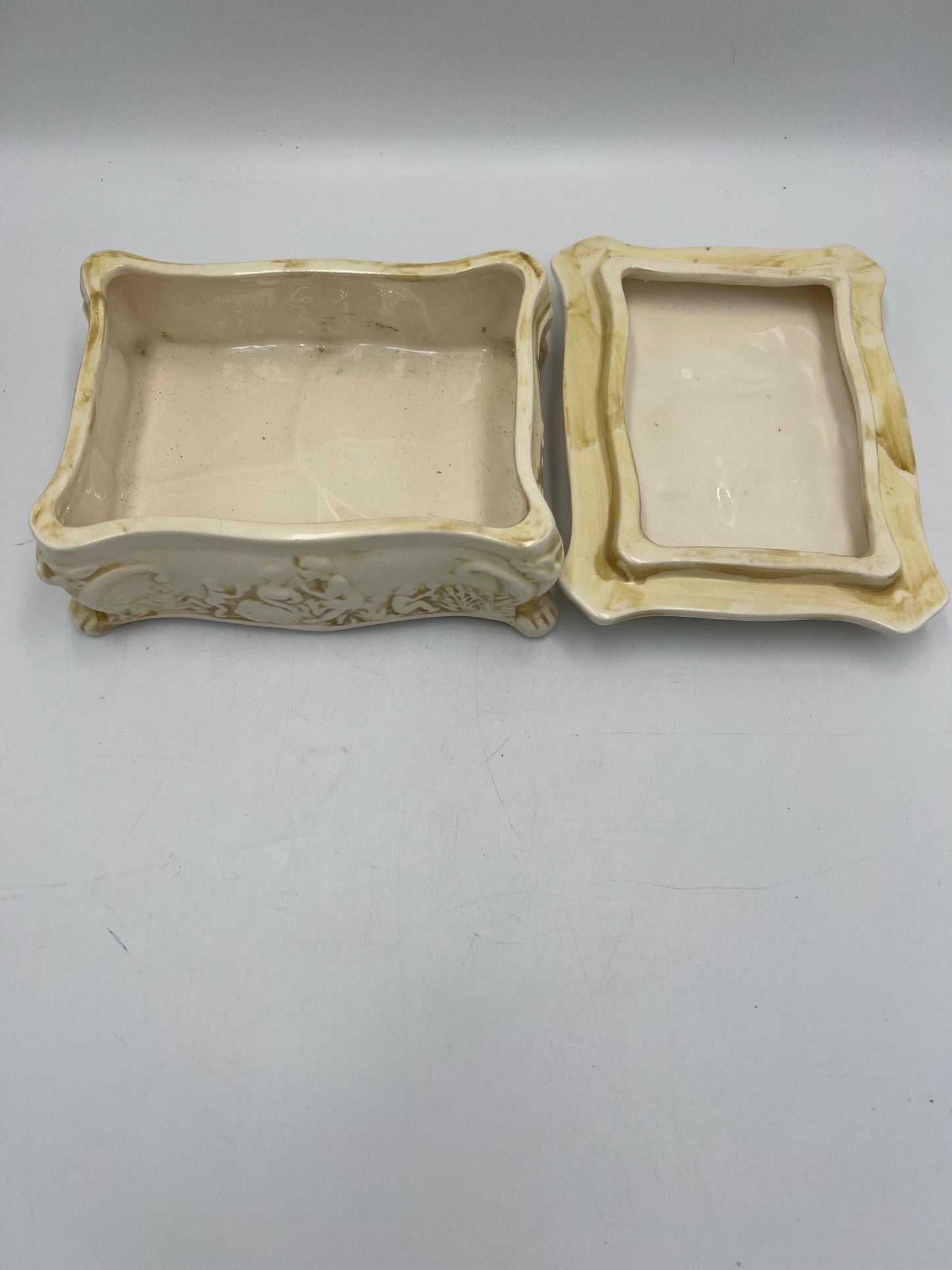 Vintage Trinket Jewelry Boxes - Your Choice - Milk Glass westmoreland