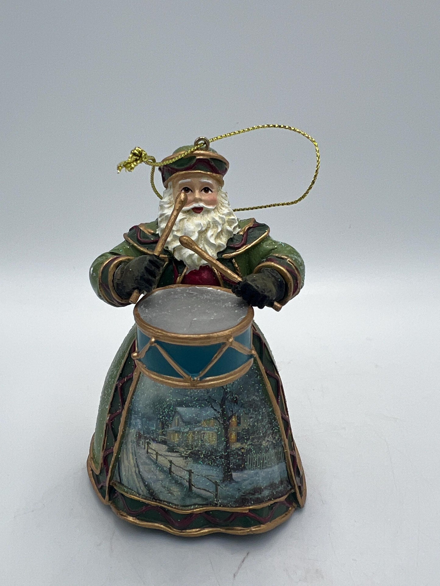 Thomas Kinkade Santa Ornaments, Collections 11, 15, 35, 37