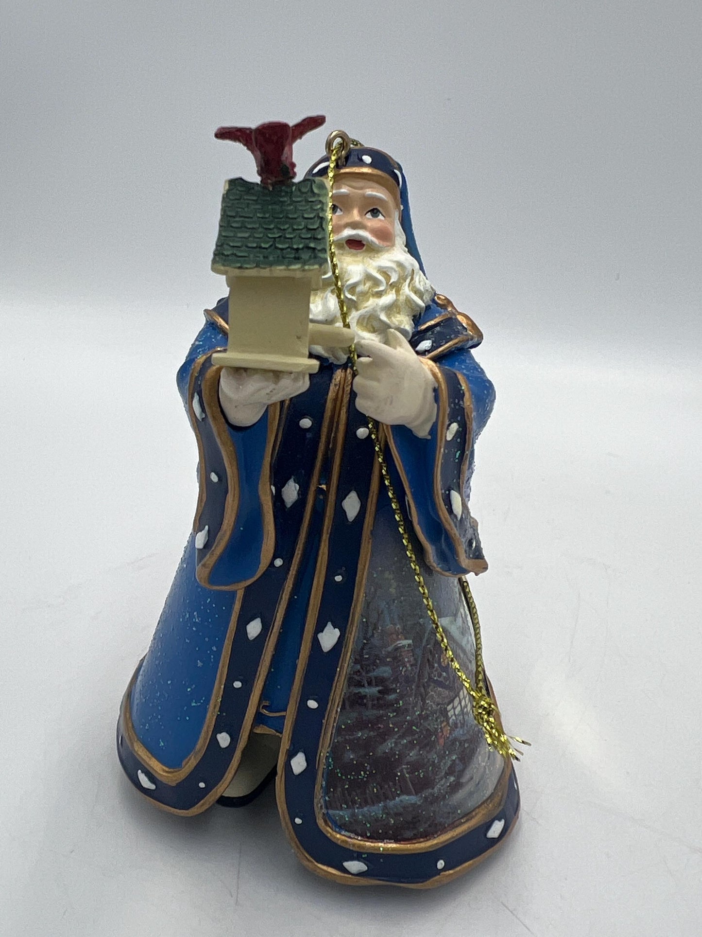 Thomas Kinkade Santa Ornaments, Collections 11, 15, 35, 37