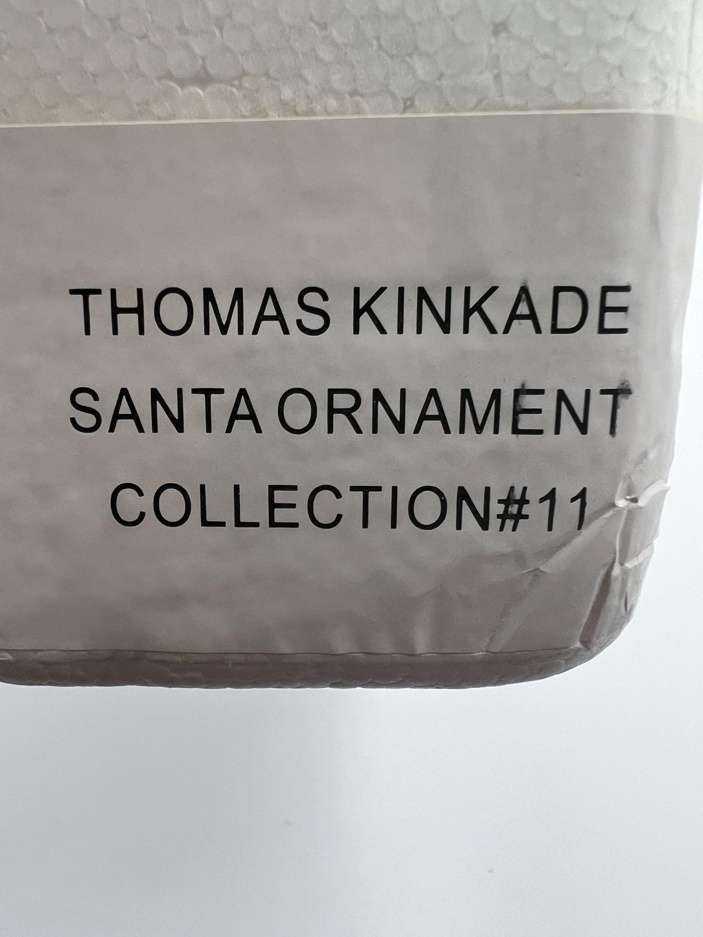 Thomas Kinkade Santa Ornaments, Collections 11, 15, 35, 37