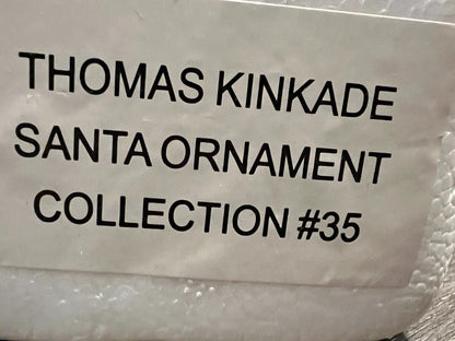 Thomas Kinkade Santa Ornaments, Collections 11, 15, 35, 37