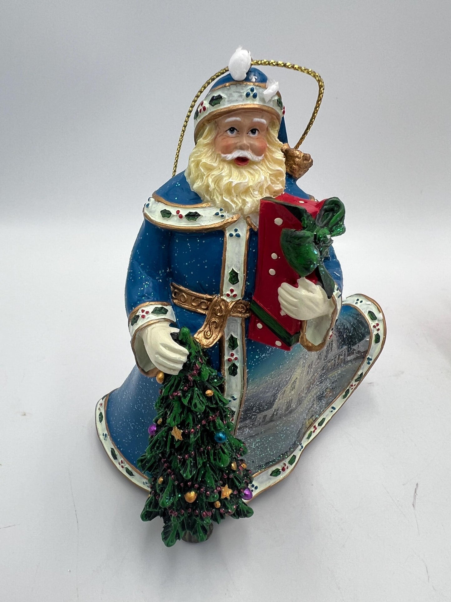 Thomas Kinkade Santa Ornaments, Collections 11, 15, 35, 37