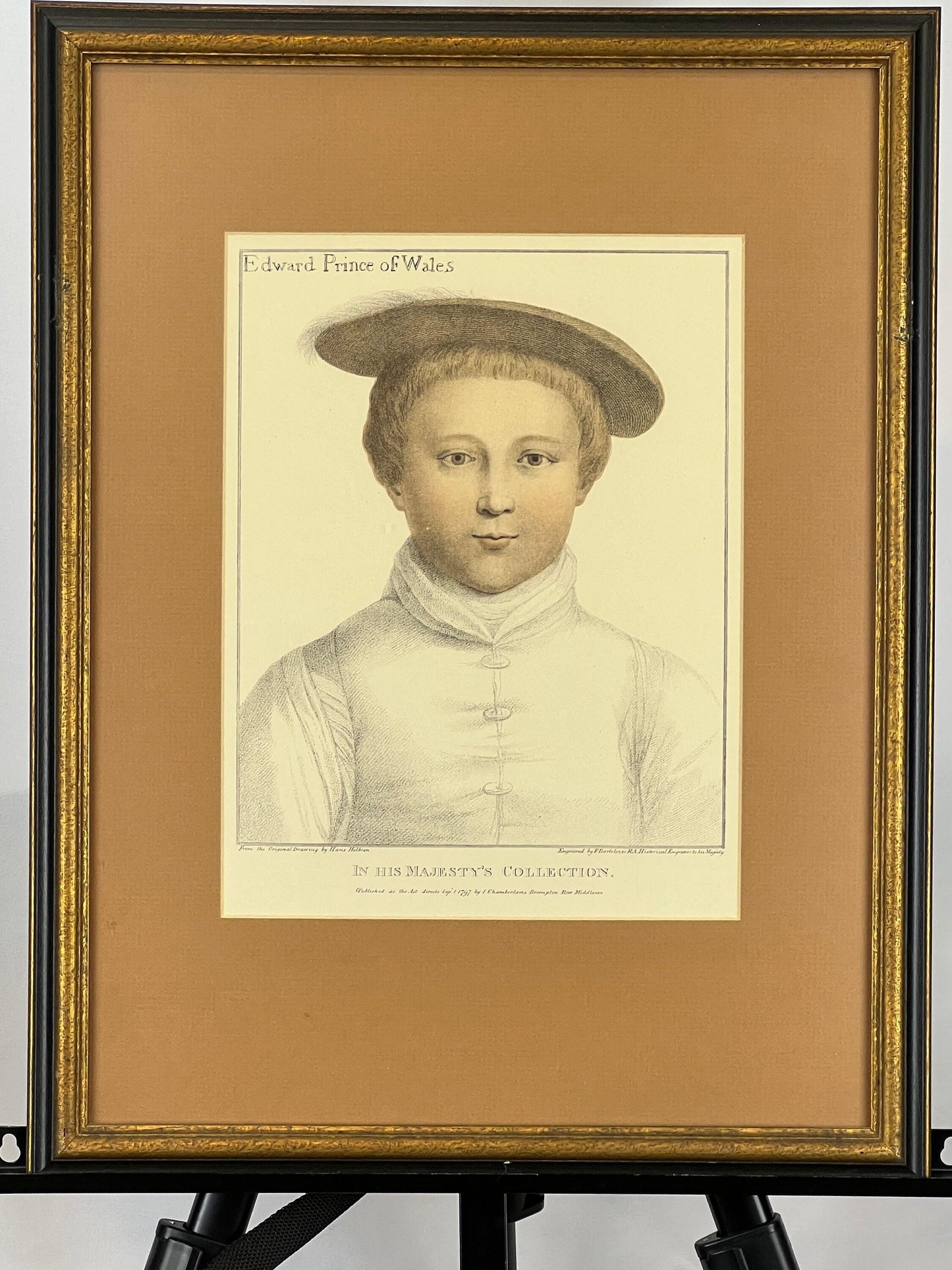 Hans Holbein Antique Monograph Portrait Prints (10 Individuals) - Your Choice