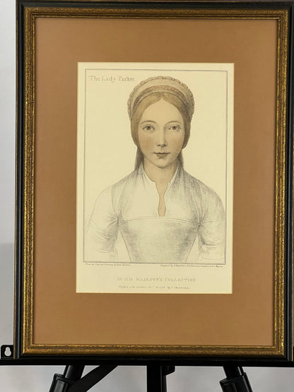 Hans Holbein Antique Monograph Portrait Prints (10 Individuals) - Your Choice