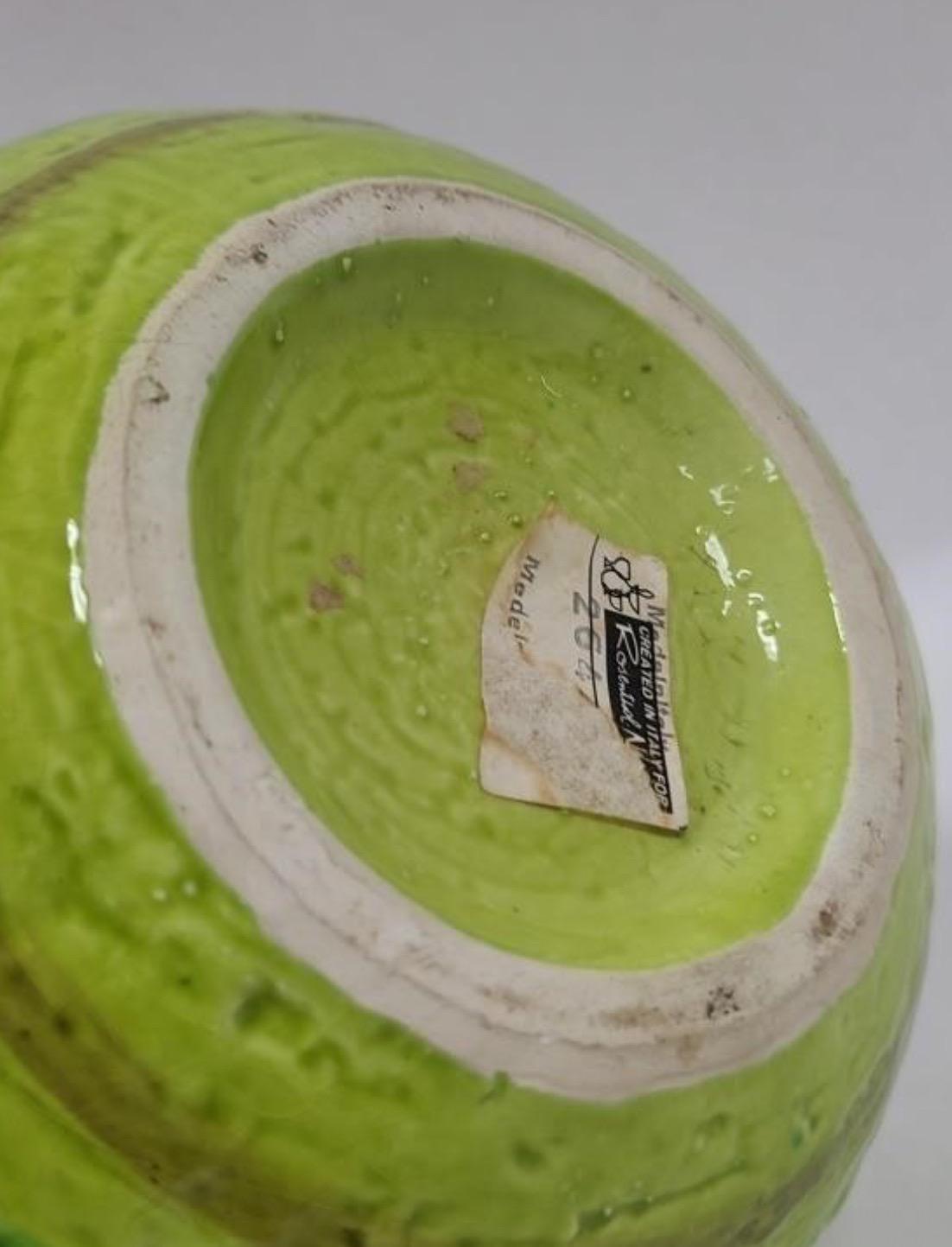 Mid Century Modern Aldo Londi Bitossi Pottery Pieces