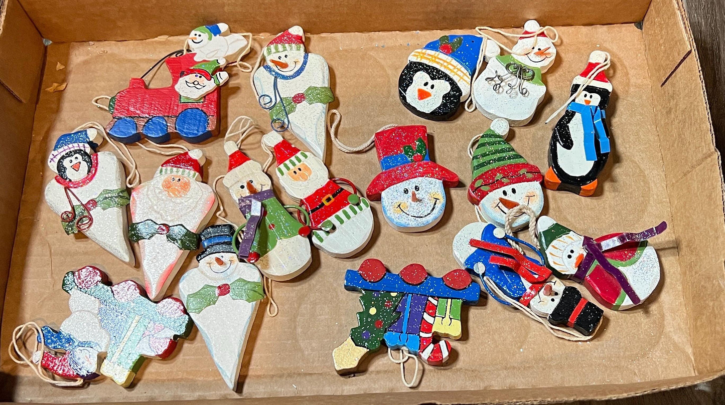 Vintage Ornaments Lot of 16