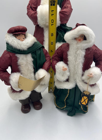 Clothtique Possible Dreams Lot of 4 Christmas Carolers