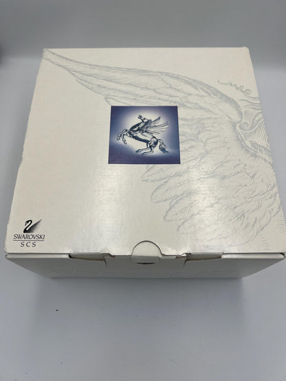 Swarovski Pegasus, Fabulous Creatures series, 1998, in Original Box and Packaging