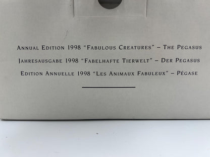 Swarovski Pegasus, Fabulous Creatures series, 1998, in Original Box and Packaging