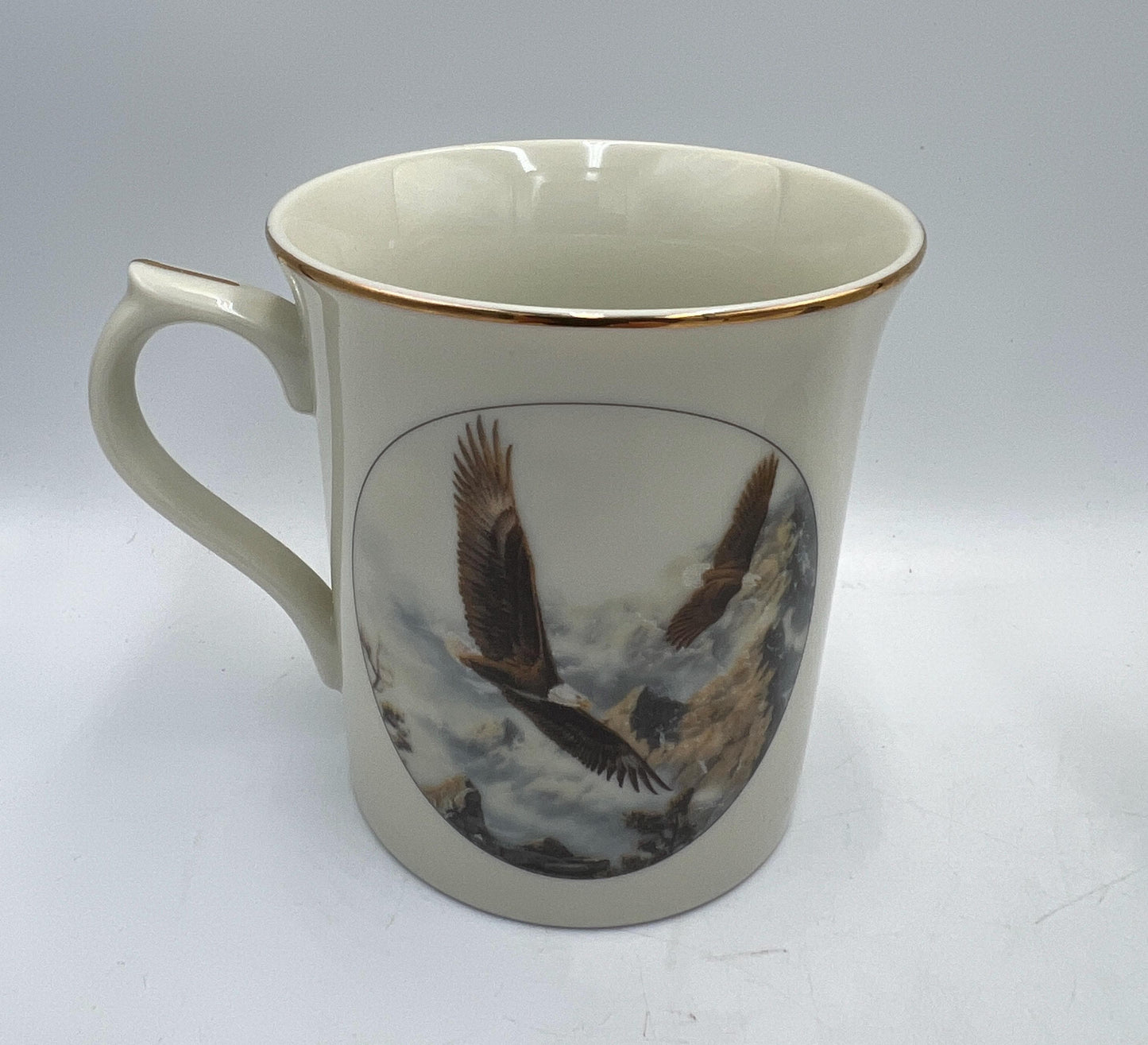 Lenox Eagle Conservation Collection 1994 Complete Mug Set of 4