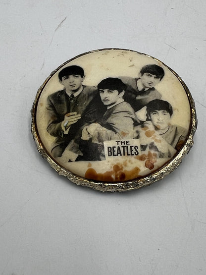 Beatles Wrist Watch and Broch Pin - Sold individually