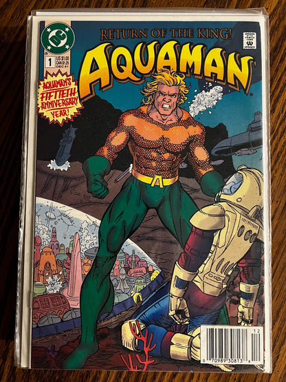 Aquaman Comics #1–13 (DC 1991–1992) Complete Early Run | Dec 1991–Dec 1992