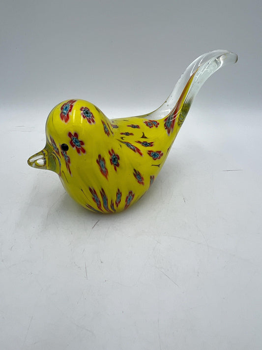 Bird Figurine: Vintage Art Pottery