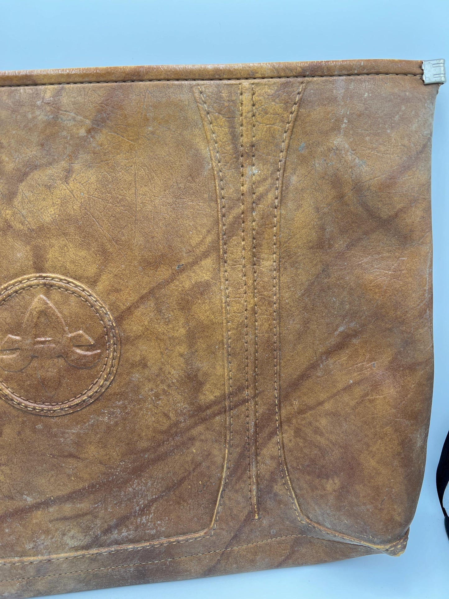 Vintage 70s American Tourister Brown Document Laptop Bag Luggage
