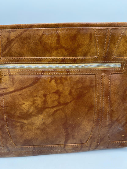 Vintage 70s American Tourister Brown Document Laptop Bag Luggage