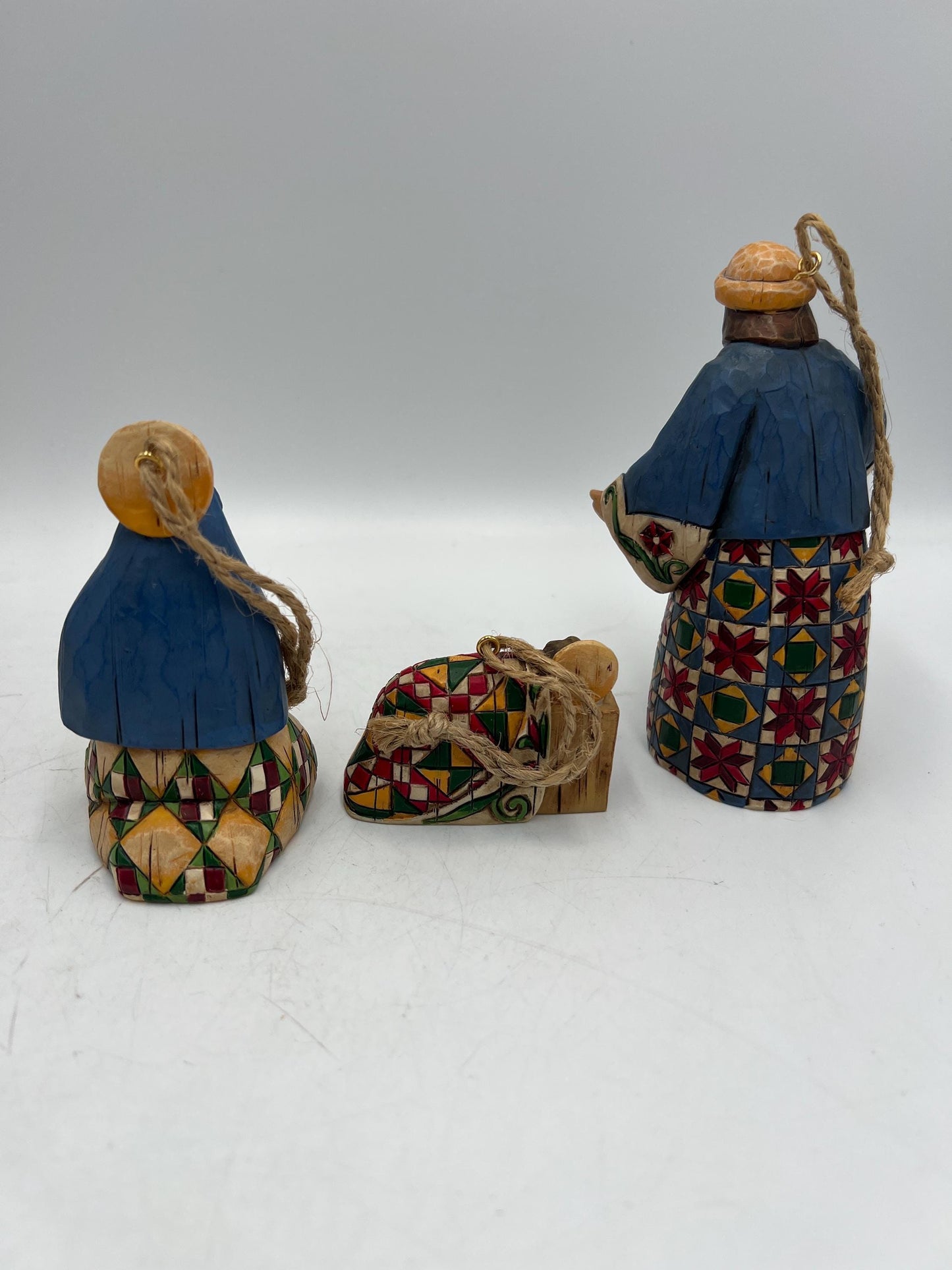Nativity Set: Jim Shore Heartwood Creek - Folk Art Style