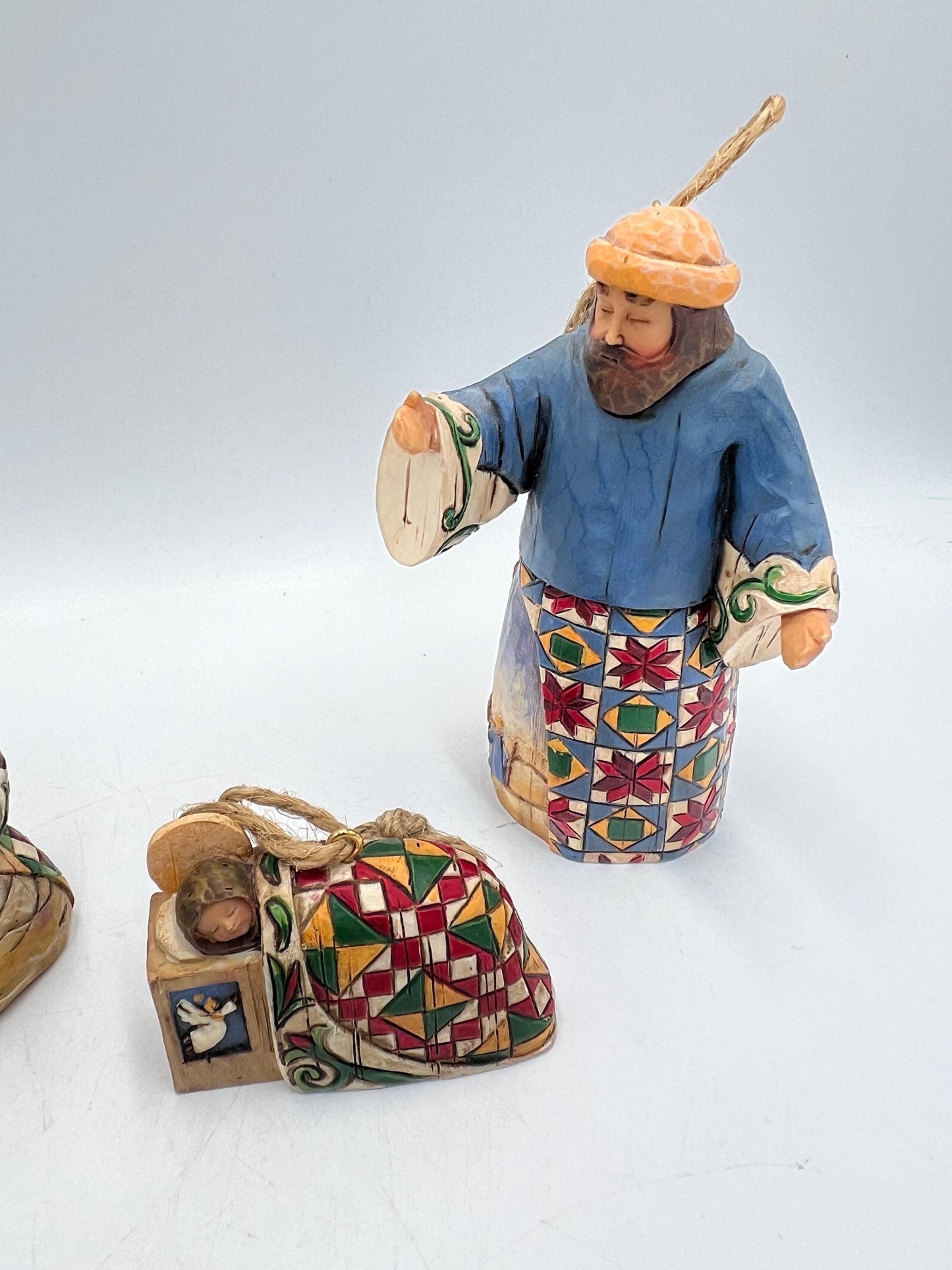 Nativity Set: Jim Shore Heartwood Creek - Folk Art Style