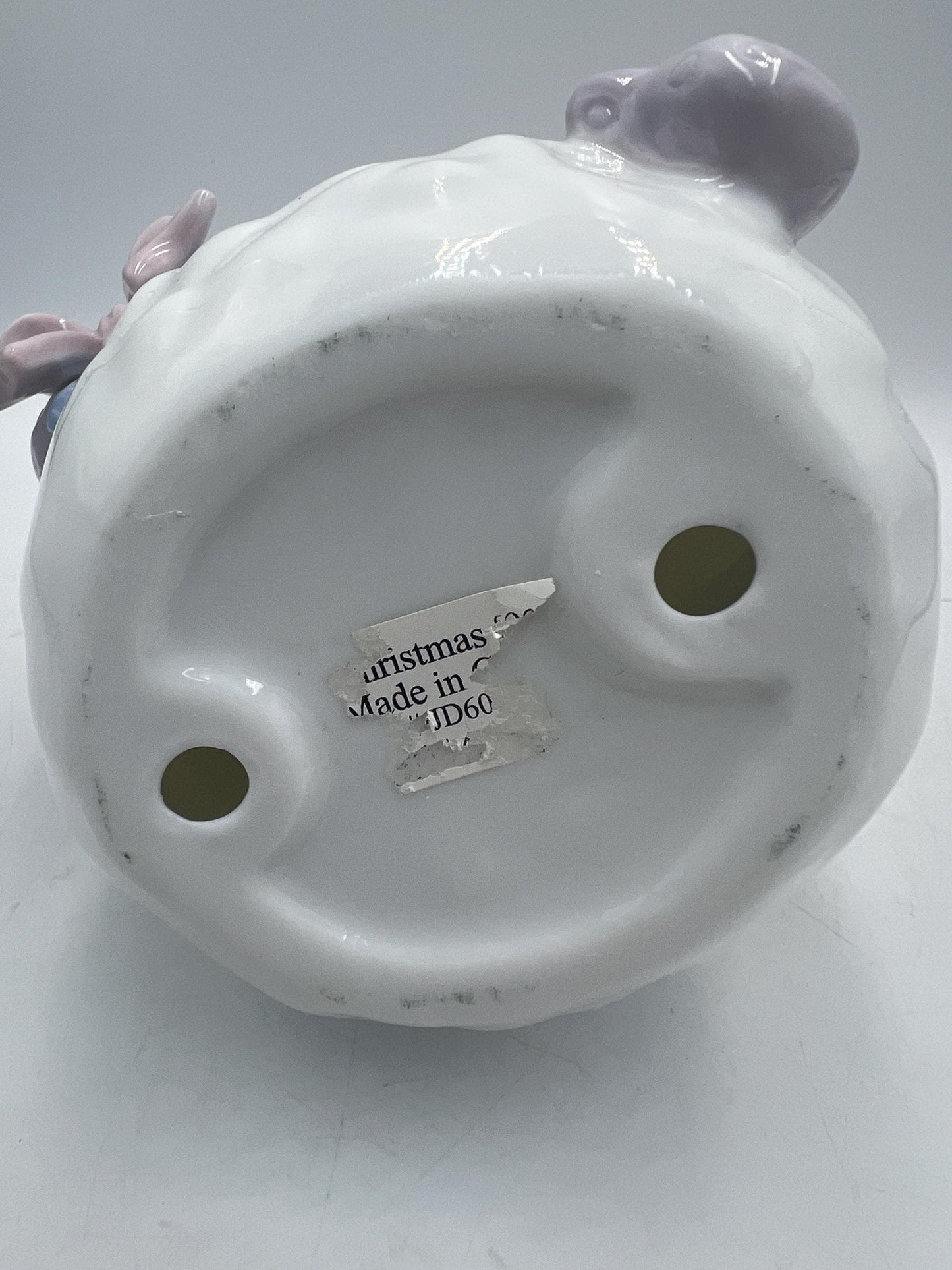 Christmas Decorations: Snowman Table Piece or Candy Dish
