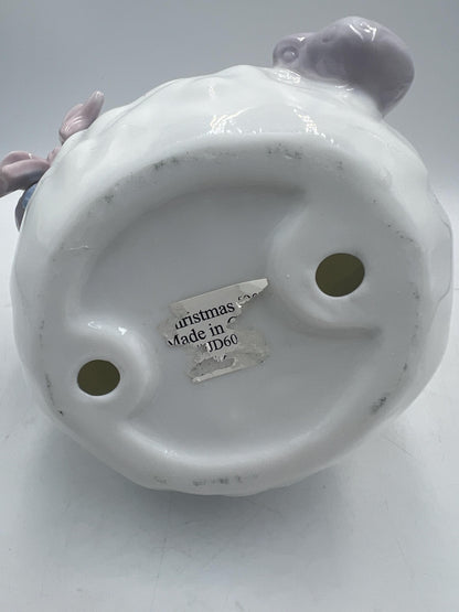 Christmas Decorations: Snowman Table Piece or Candy Dish