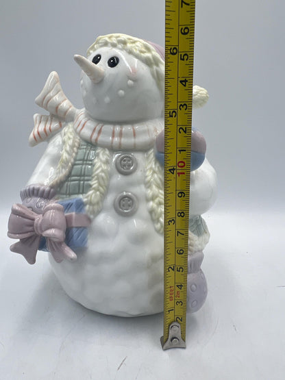 Christmas Decorations: Snowman Table Piece or Candy Dish