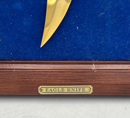 American Majestic Eagle Knife 14 Inch Decorative Knife With Frame