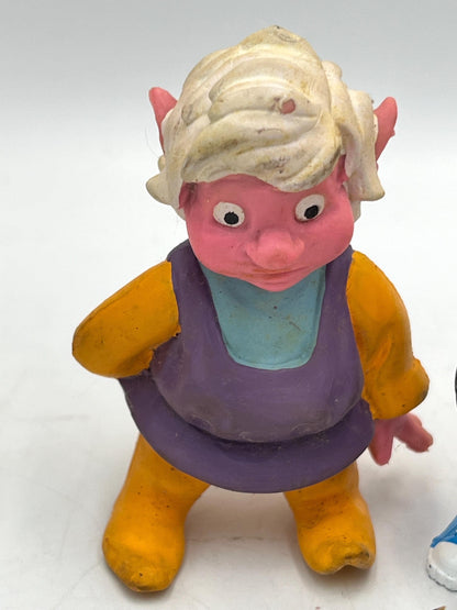 Pose Articulated Figurines - Smurfs - California Raisins - Gizmo Gremlins -Trobbit Paulo