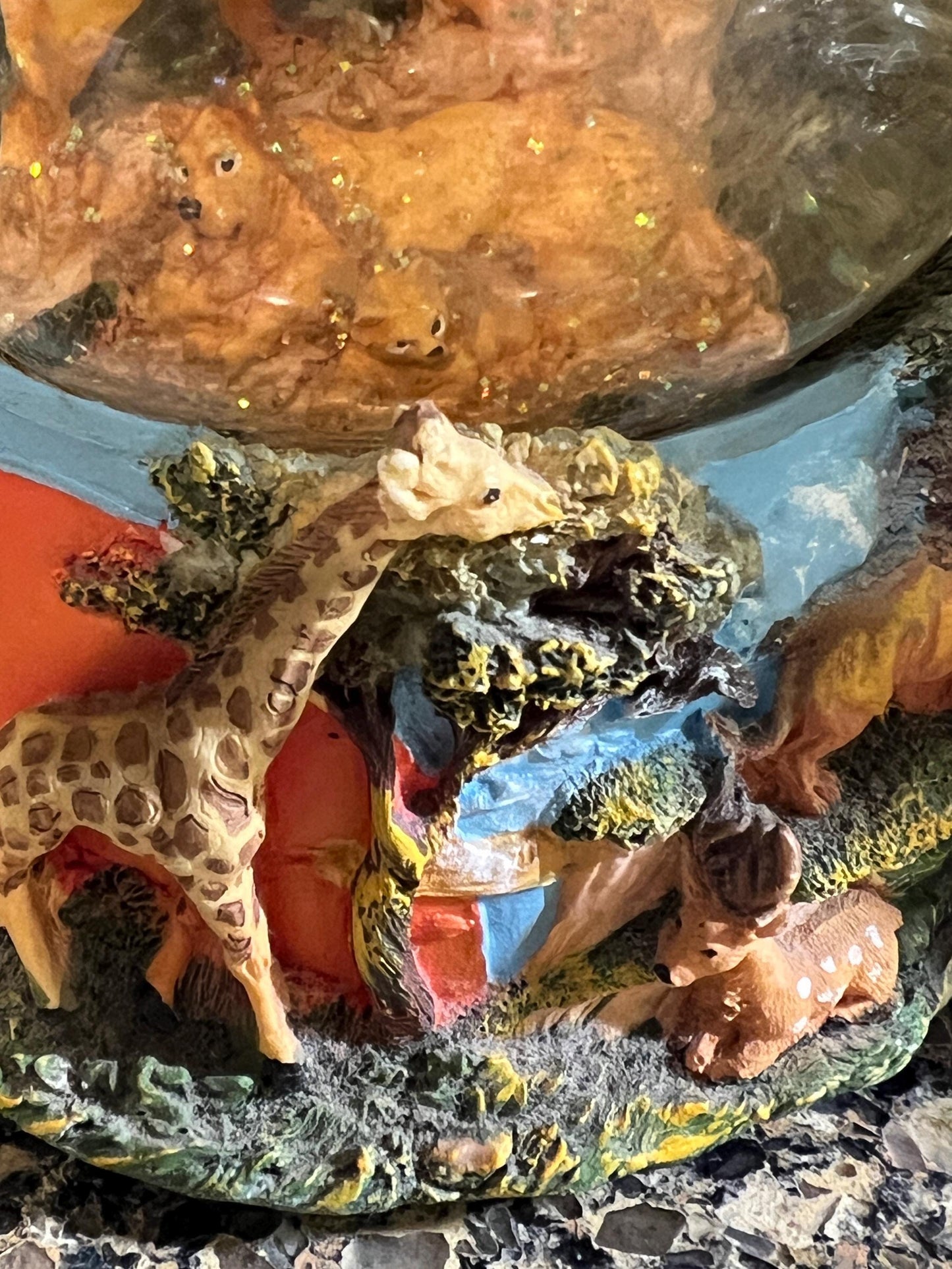 Born Free Music Box Snow Globe