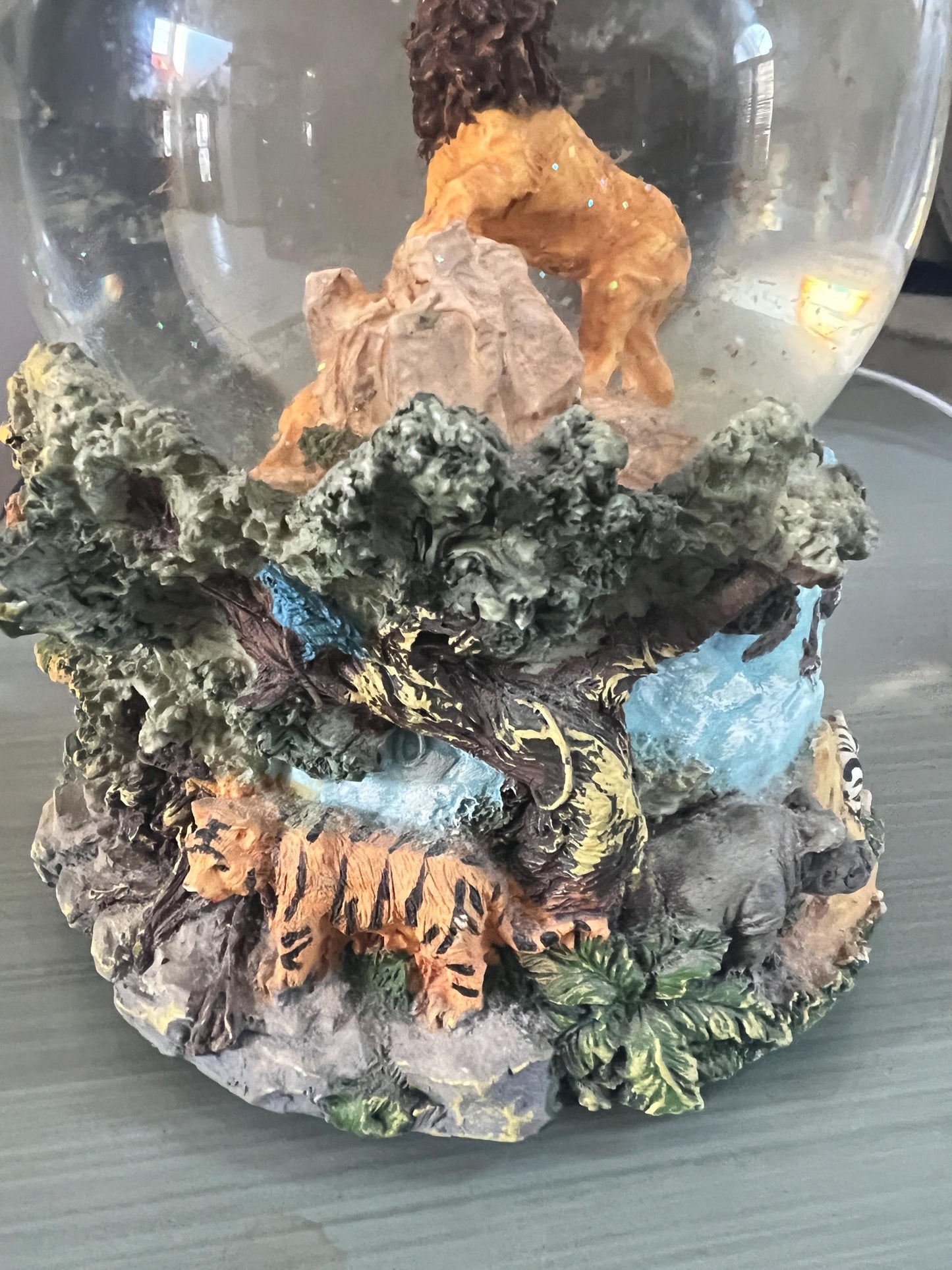 Born Free Music Box Snow Globe