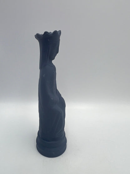 Wedgwood Jasperware Queen Figurine: Vintage Blue Basalt, 1972