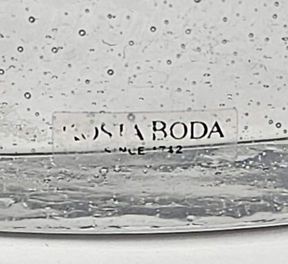 Kosta Boda Kaboka Vase: Hand Blown Swedish Art Glass (Ulrica Hydman Vallien)